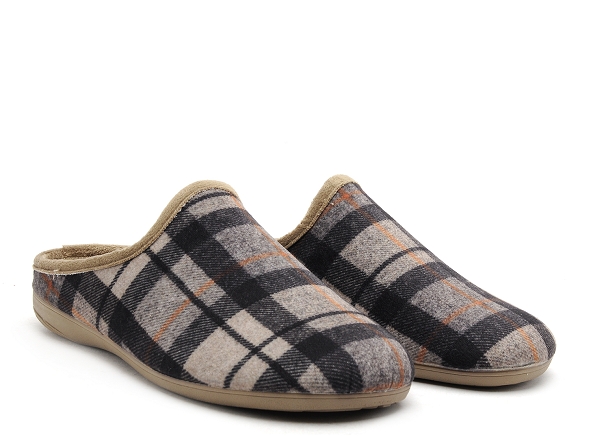 La maison de l espadrille chaussons homme 6748 6 beige
