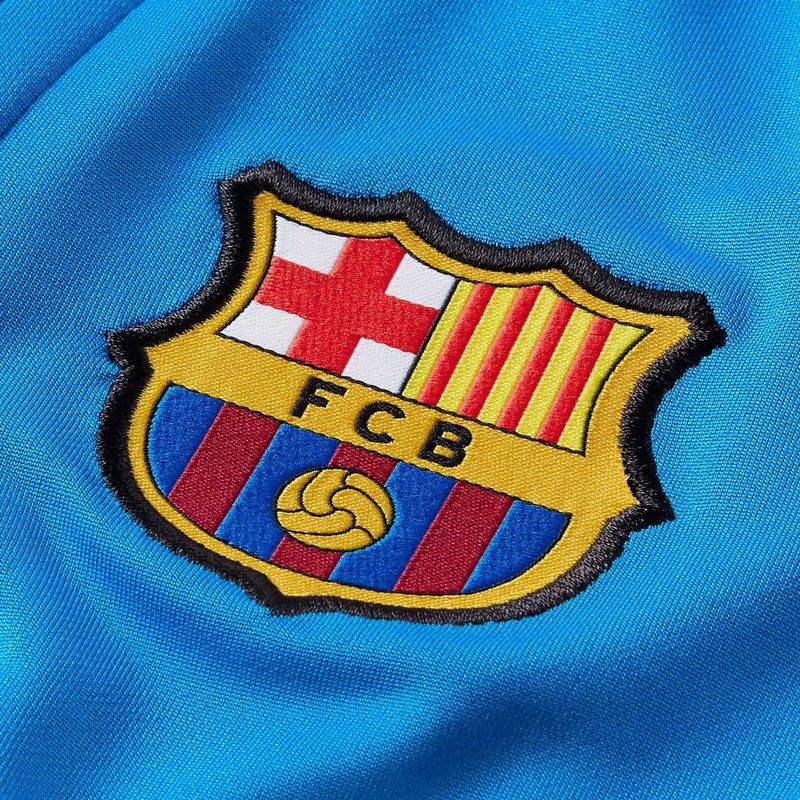 Nike - Fc Barcelona Strike Broek - Zwart - Zweetafvoerende Performance Knit