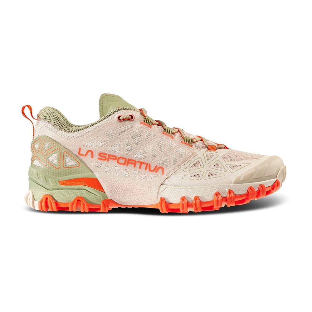 La Sportiva BUSHIDO II - Chaussures trail Femme tea/cherry tomato