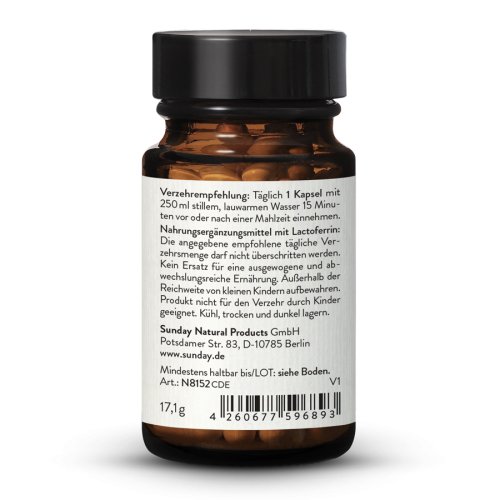 Sunday Natural Products  Lactoferrin100 mg