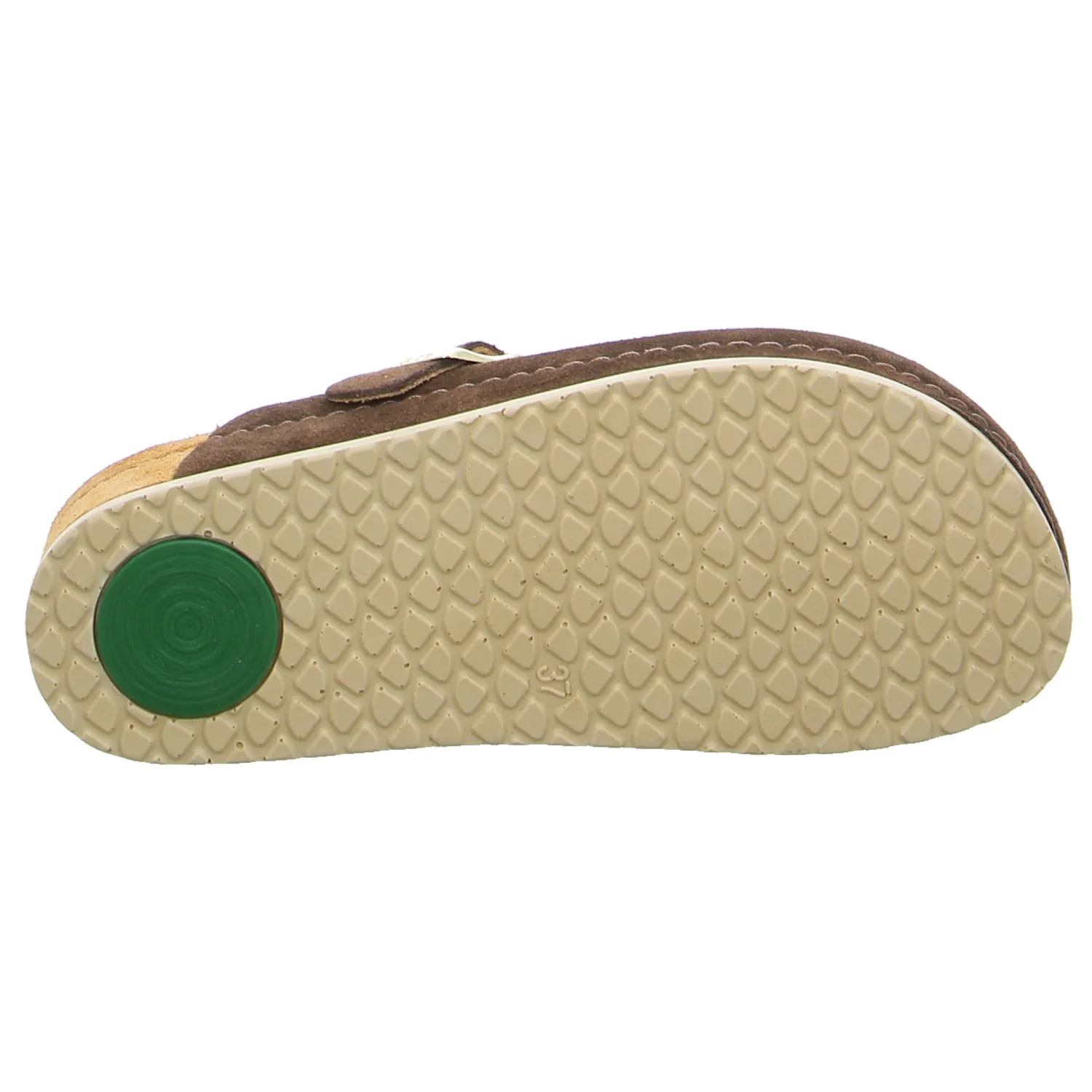 MUBB Hausschuh Braun Leder