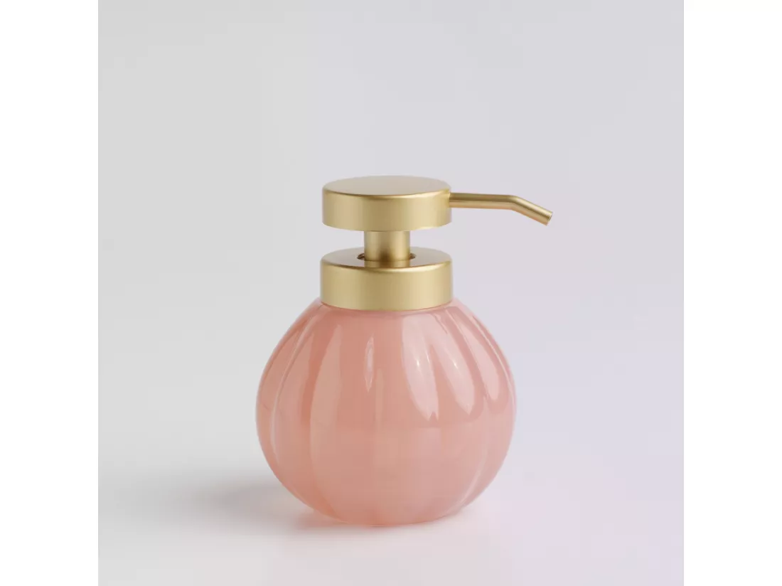 Distributeur De Salle De Bains Kalpeni rose pâle 13 x 10.3