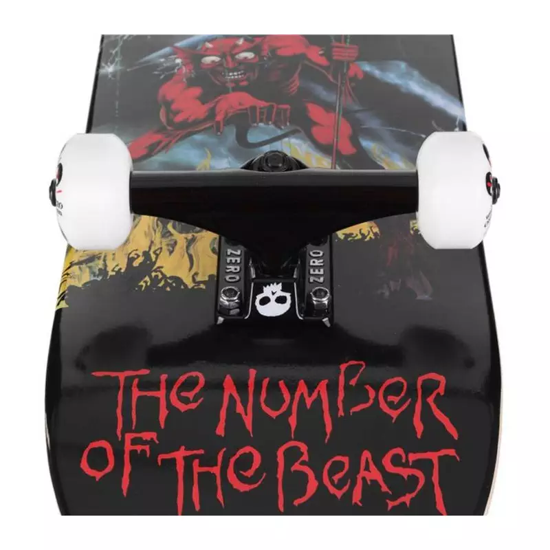 Skate ZERO SKATEBOARDS Iron Maiden Number Of The Beast 8.0