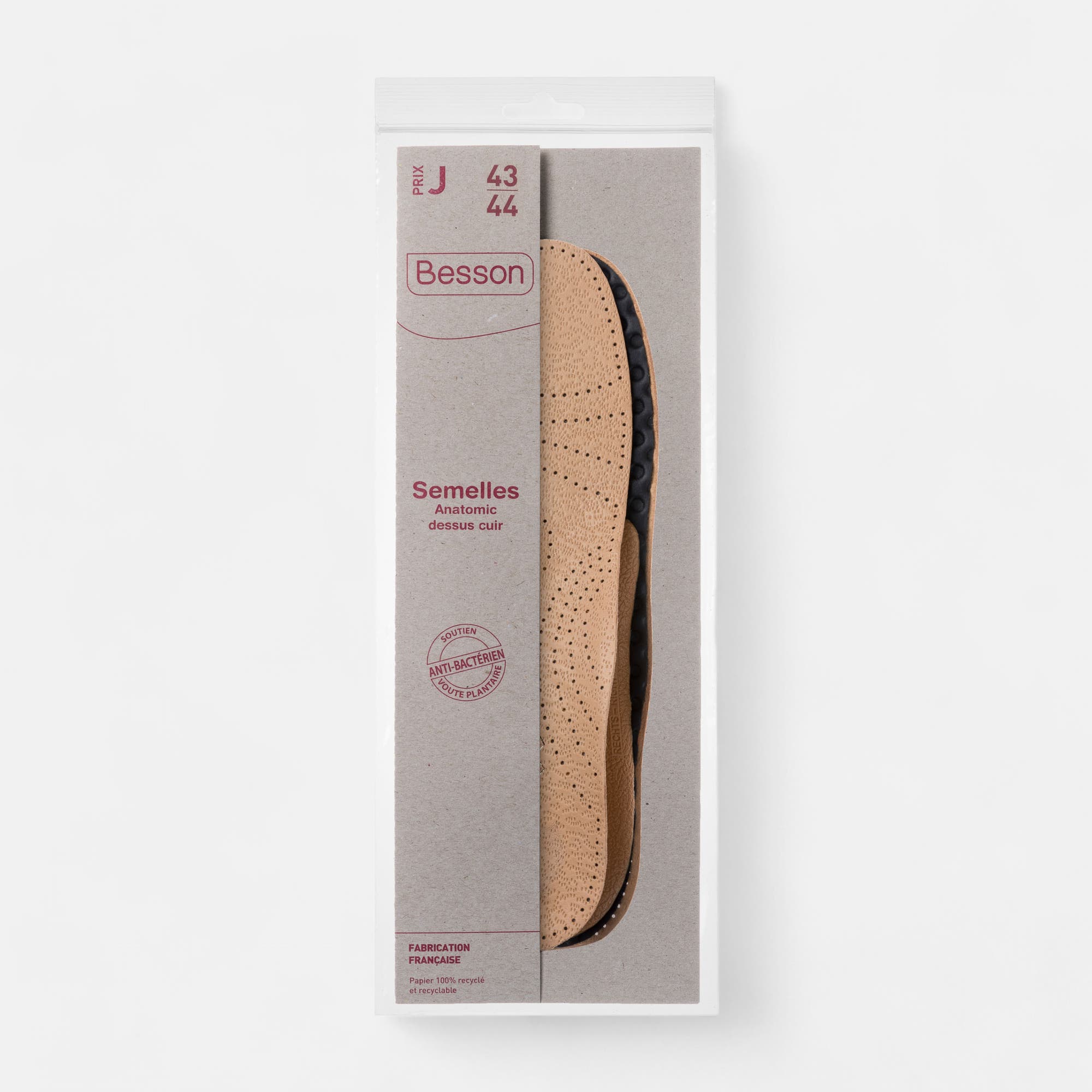 Semelles anatomic 43 44 sans coloris