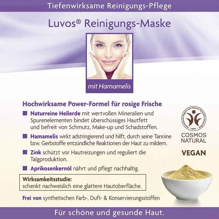Luvos Heilerde Reinigungs-Maske Naturkosmetik, 2X7.5 ml