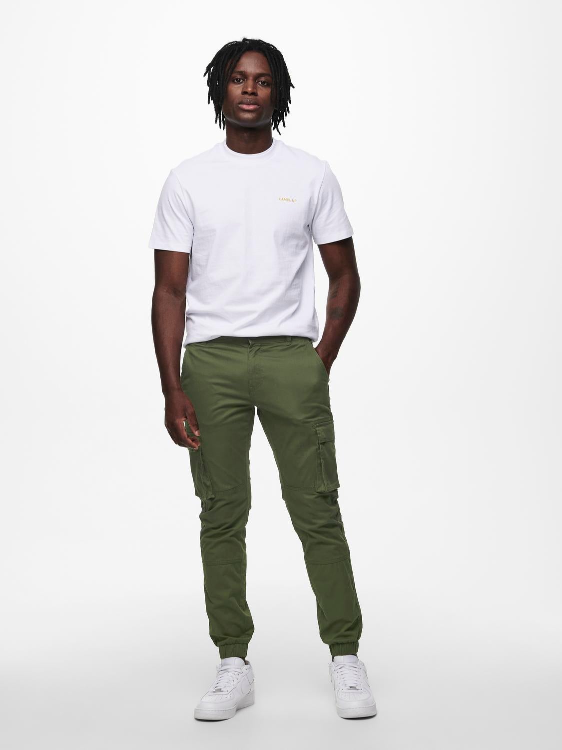 ONSCAM Verjüngt Cargo-Hose Olive Night