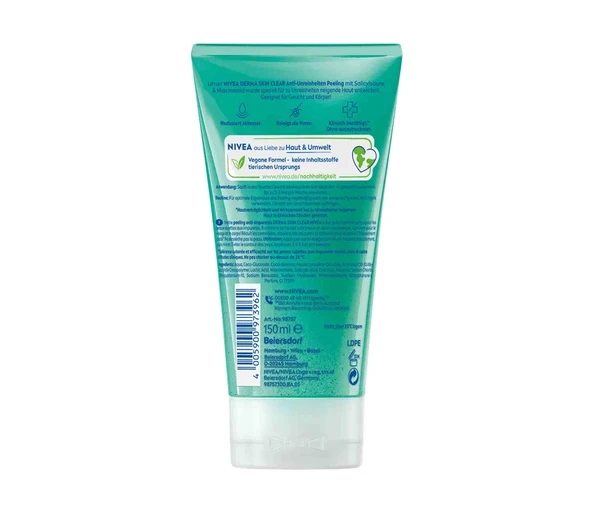 Nivea Derma Skin Clear Anti-Unreinheiten Peeling