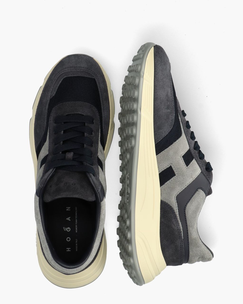 Hogan Hyperlight Donkerblauw/Lichtgrijs Herensneakers