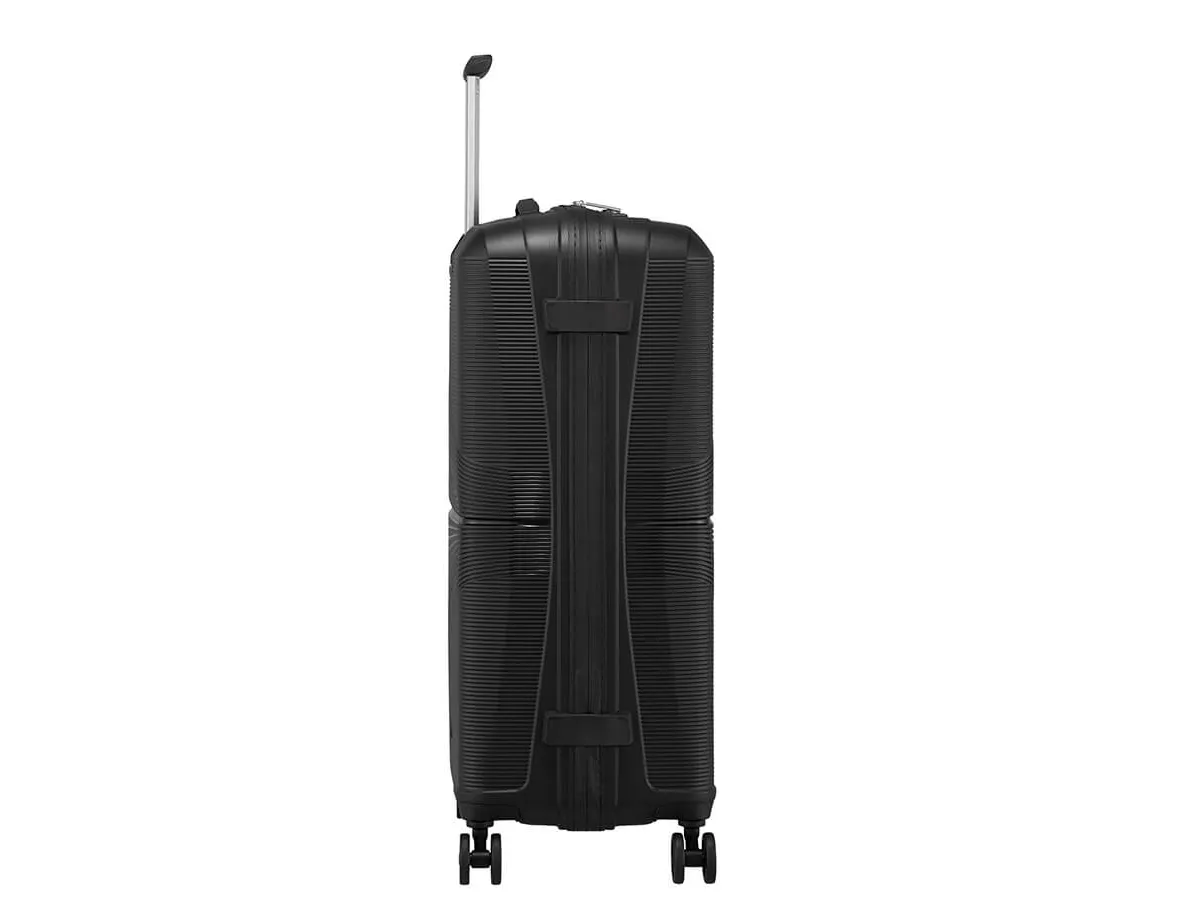 American Tourister AIRCONIC, Spinner, Sort, Mellem, Polypropylen (PP), 4 hjul, Roterende hjul