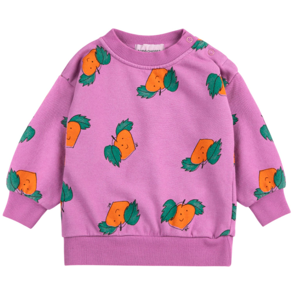 Køb Bobo Choses Fuchsia Tangerine All Over Sweatshirt
