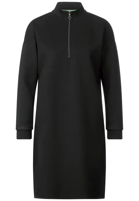 Zipper Troyerkleid - Black
