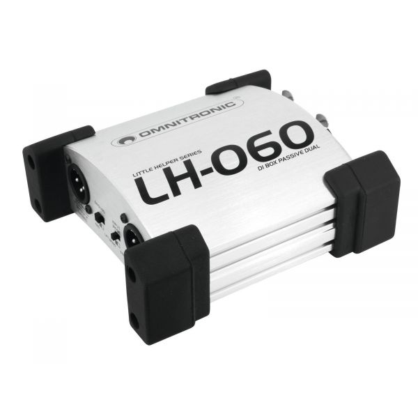 Omnitronic Lh-060 Pro Passive Dual Di Box