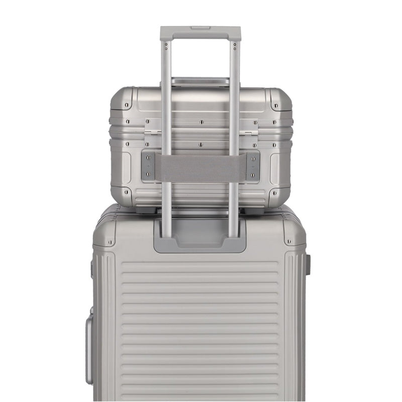 Travelite Beautycase Next Aluminium Silver