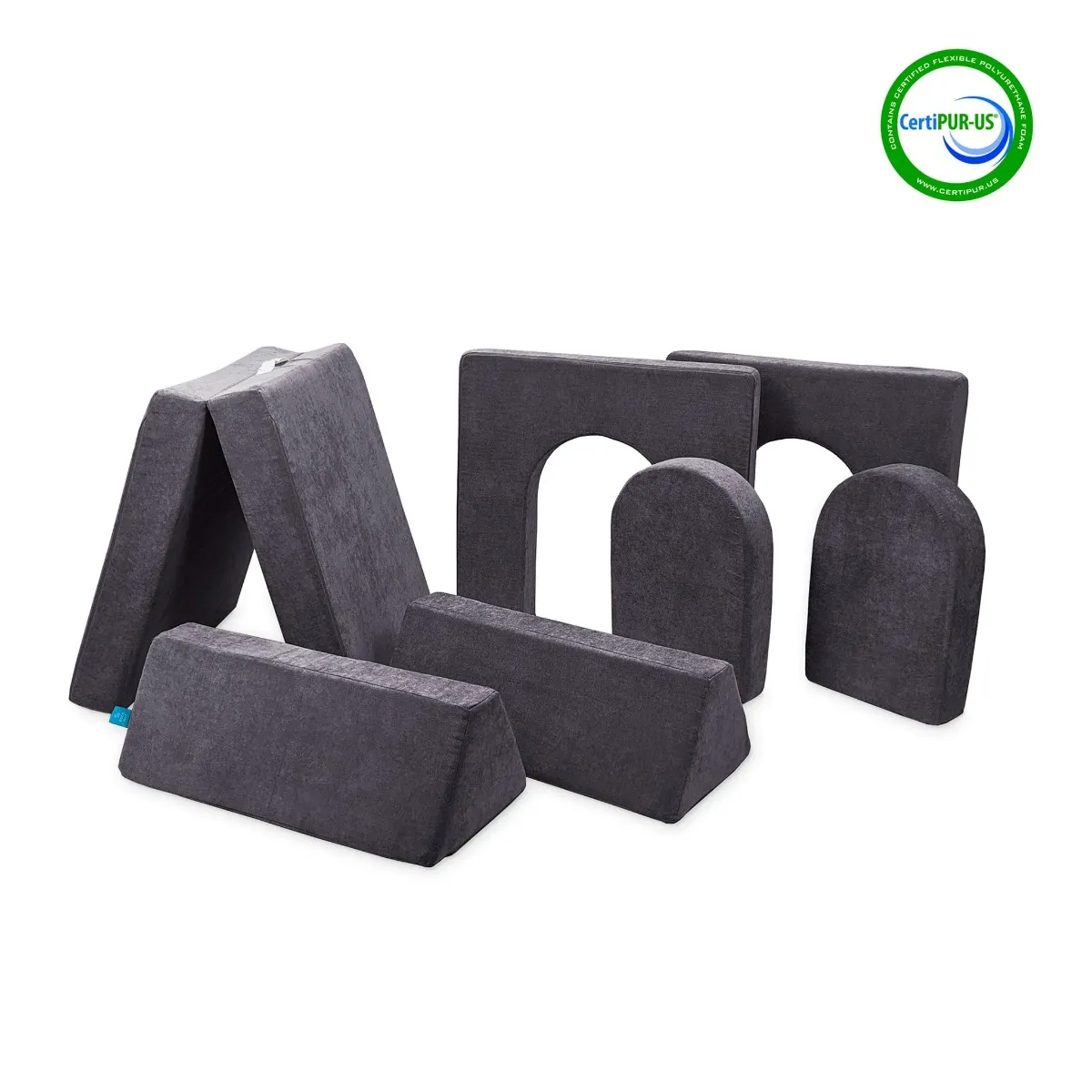 Go Coconut Ensemble Bâtisseur 7 pièces - Charcoal Chill