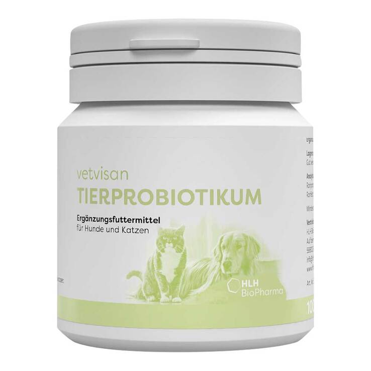 Vetvisan Tierprobiotikum Pulver für Hunde / Katzen, 100 g