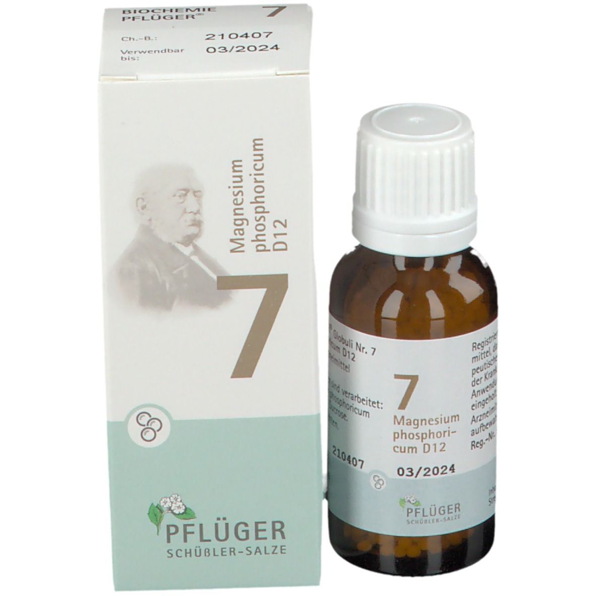 BIOCHEMIE PFLÜGER Nr. 7 Magnesium phosphoricum D 12