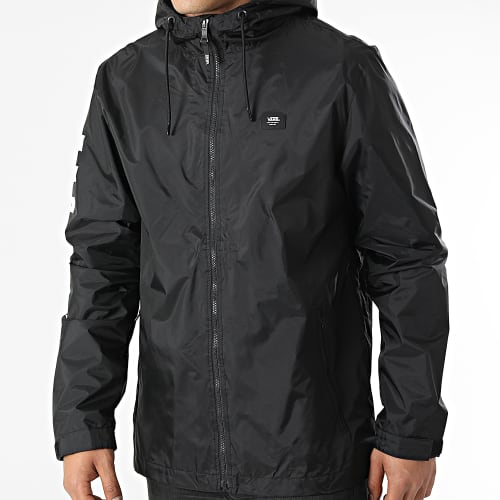Coupe-vent Zippé Capuche Boyle MTE-1 A7SDY Noir