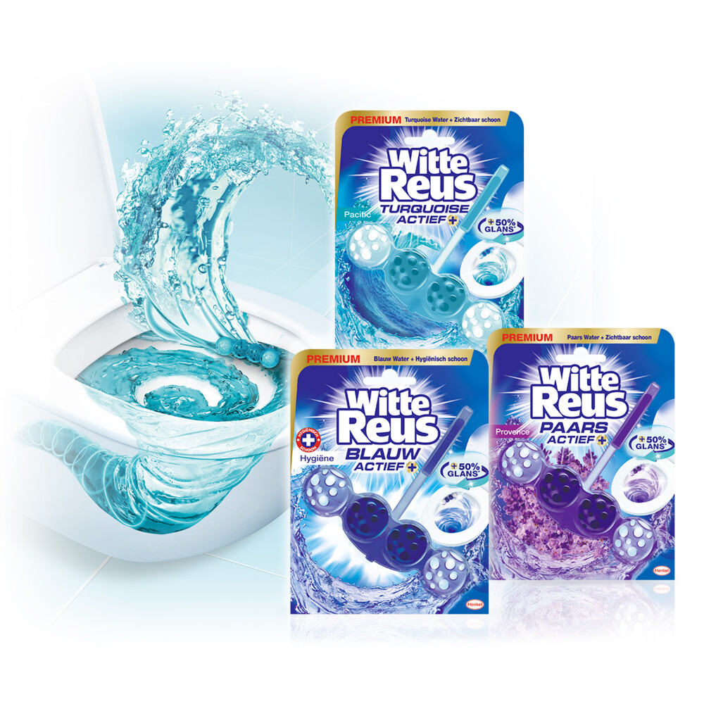 Witte Reus Toiletblok Paars Actief Provence