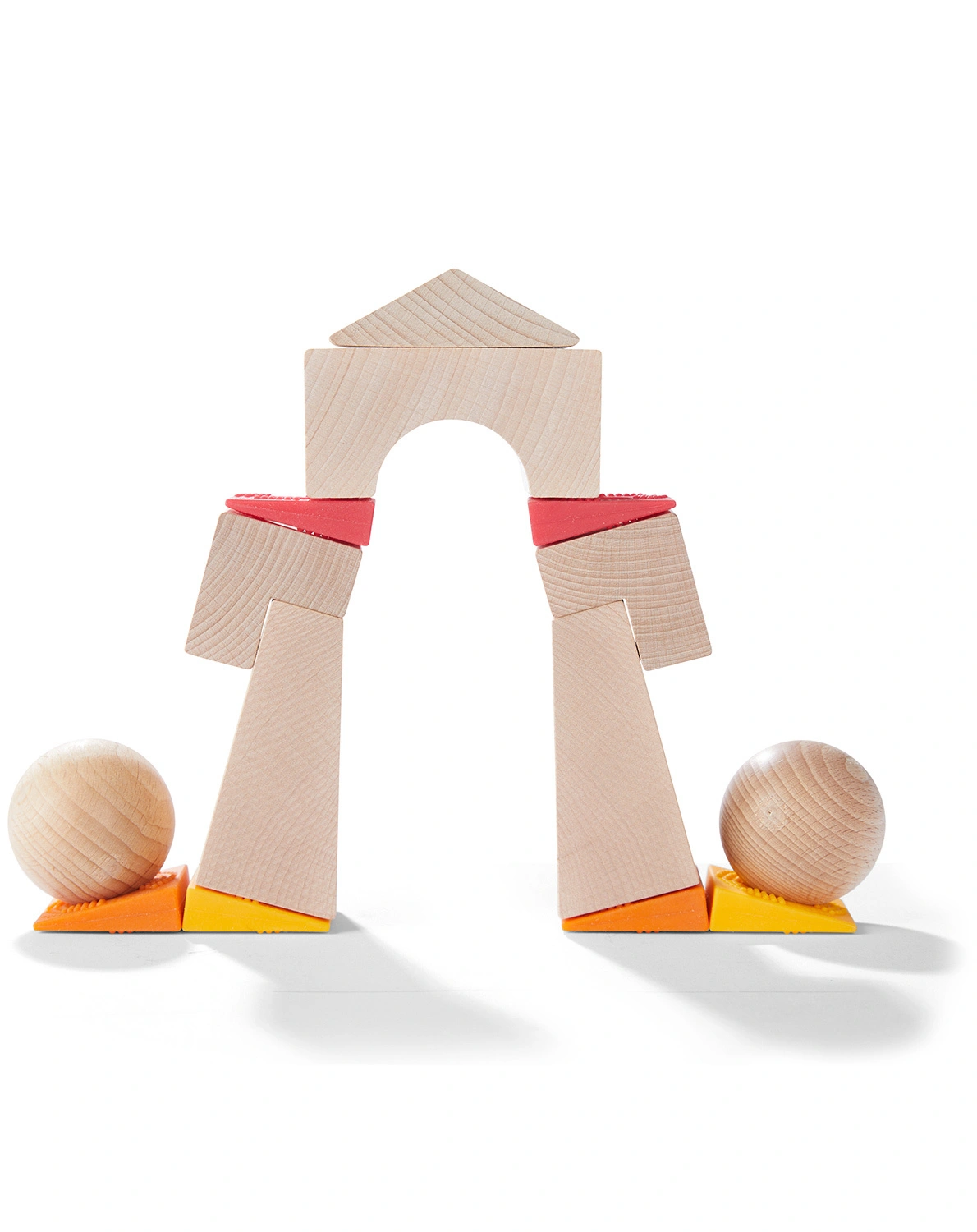 3D-Legespiel SCHIEFE TÜRME - KUGELN 35-teilig