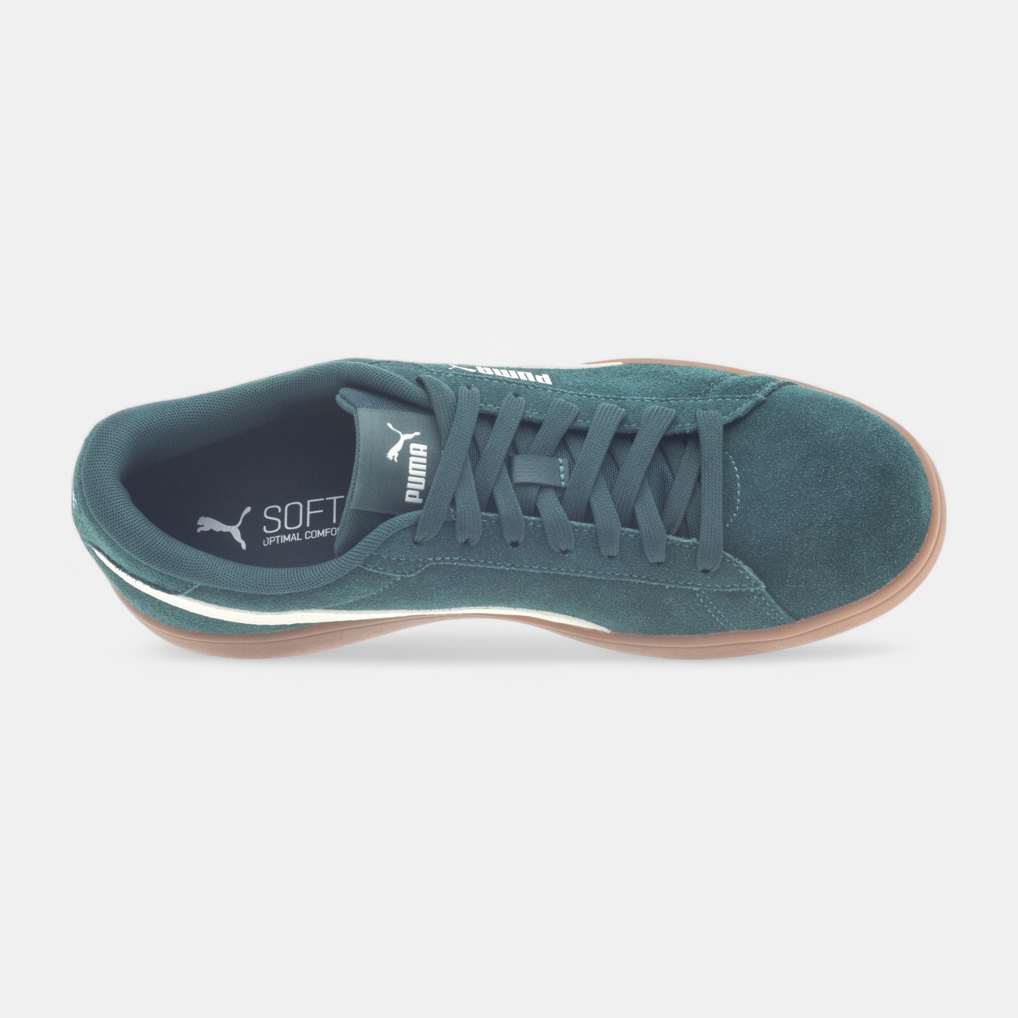 Baskets Homme en cuir vert
