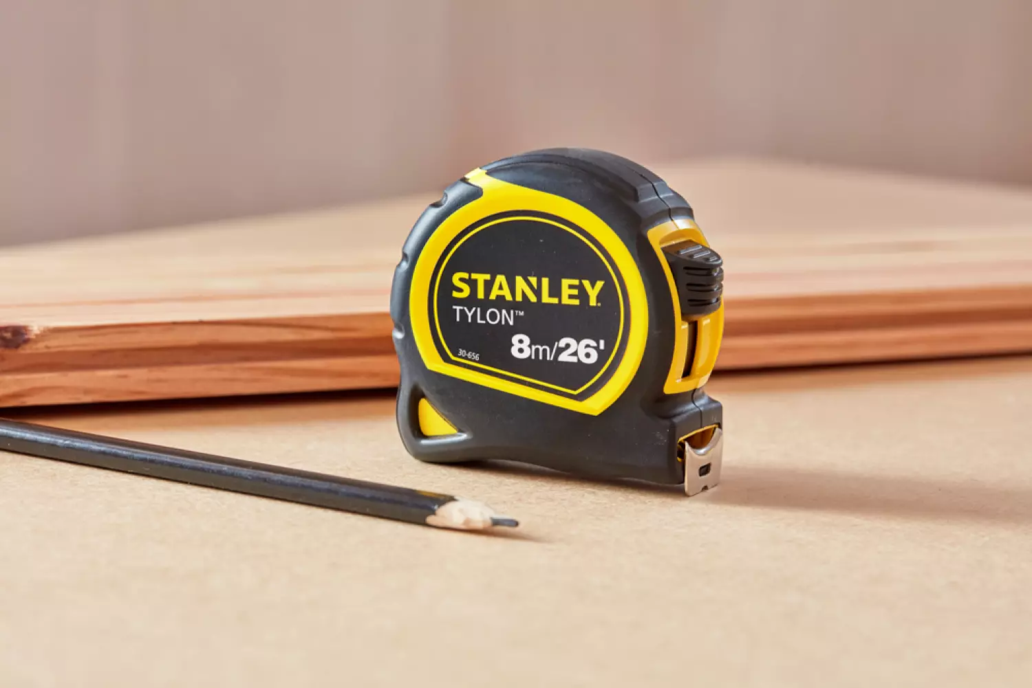 Stanley 0-30-656 Tylon Rolmaat - cm/inch - 8m x 25mm
