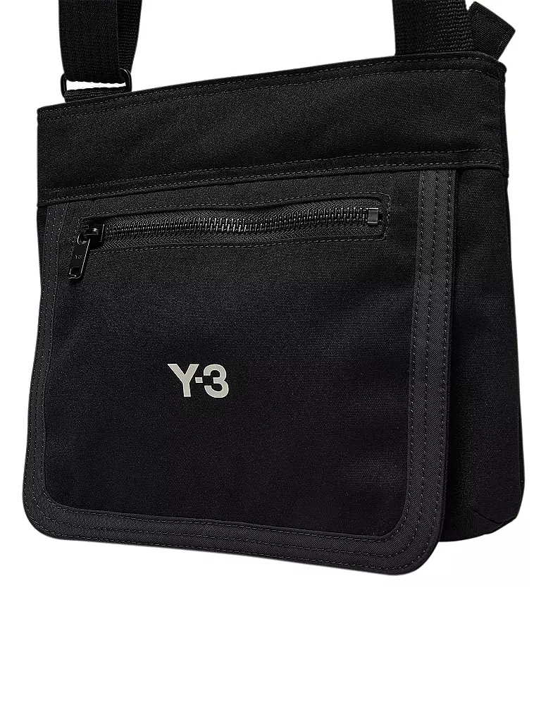 Y-3 Umhängetasche schwarz