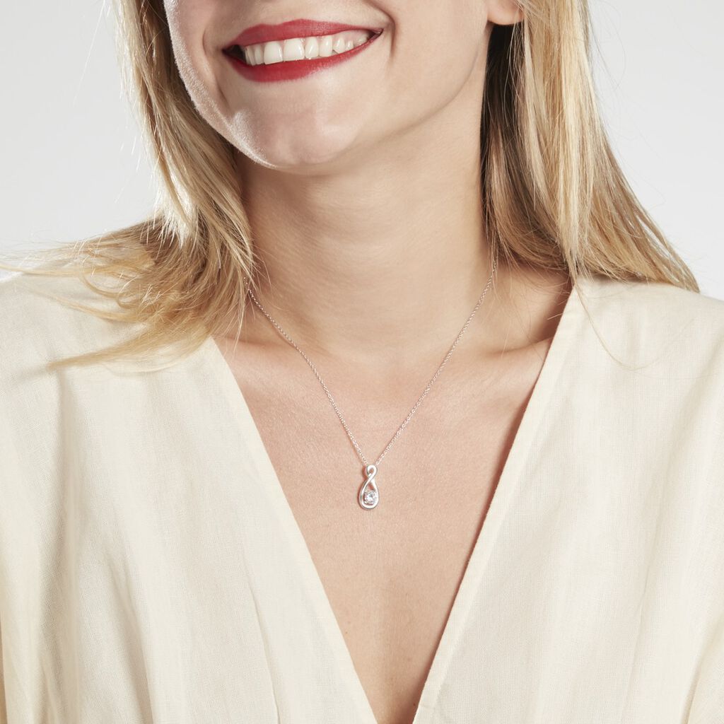 Collier Euphorbe Argent Oxyde
