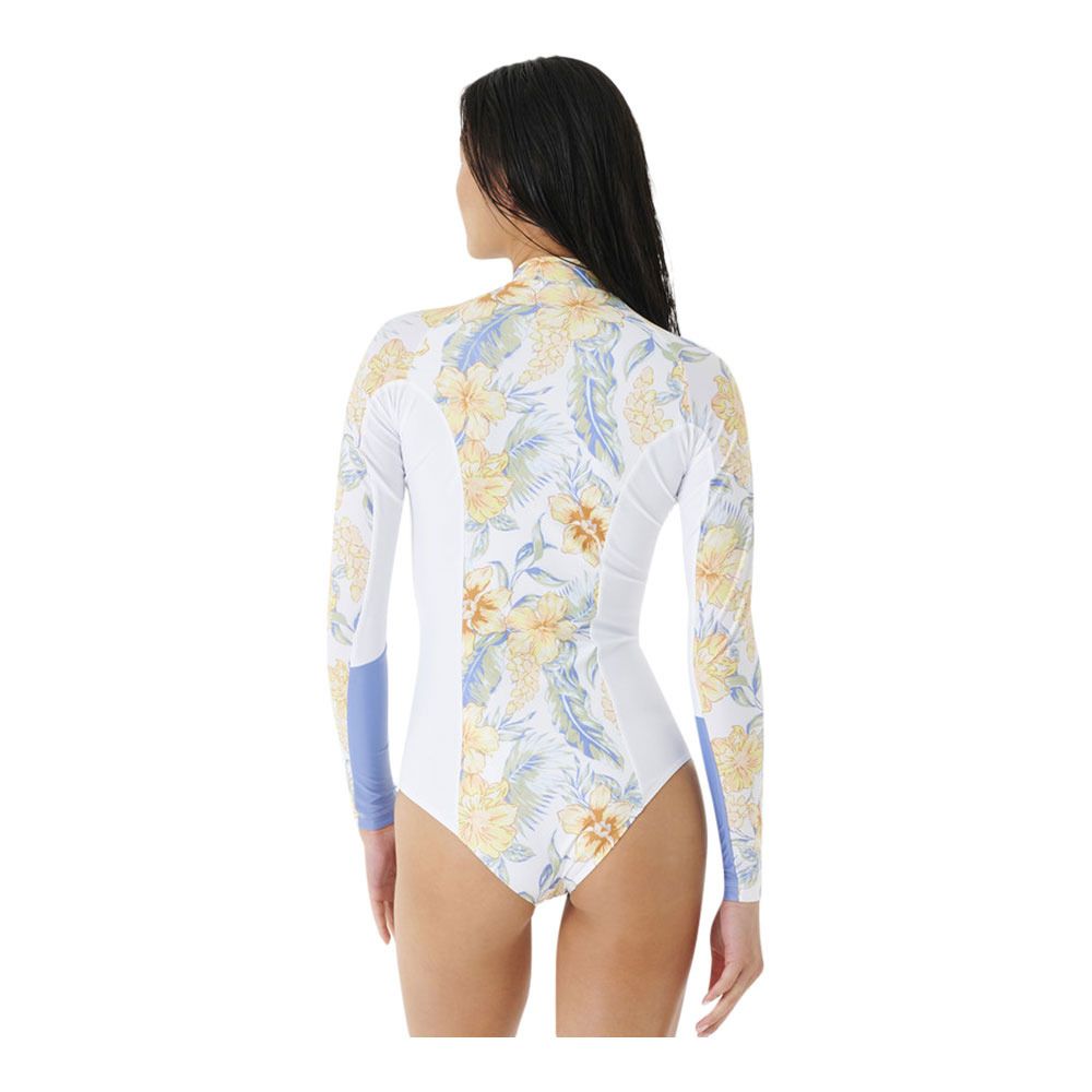 Rip Curl ALWAYS SUMMER UPF 50+ FZ - Combinaison bikini 1 mm Femme white