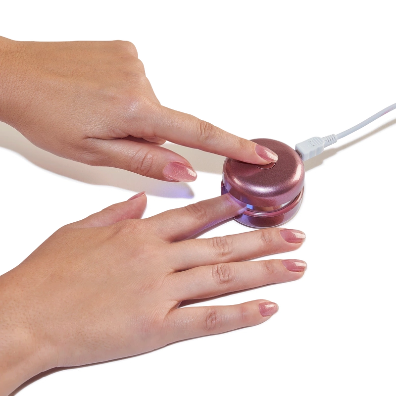 Le Mini Macaron Gel Manicure Kit - Rose Gold