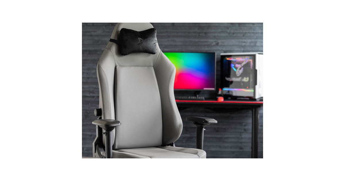 ArozziPrimo - Full Premium Leather - Anthracite gamestoel  (Antraciet)