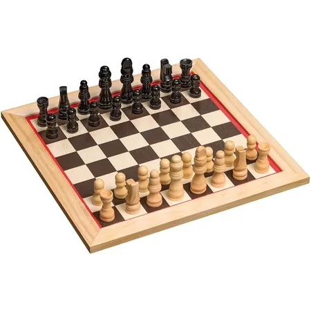 Philos Holz-Spielesammlung, klein, mit 10 Spielmöglichkeiten