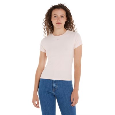 Tee-shirt à manches courtes femme Tjw Bby Essential Rib TOMMY HILFIGER