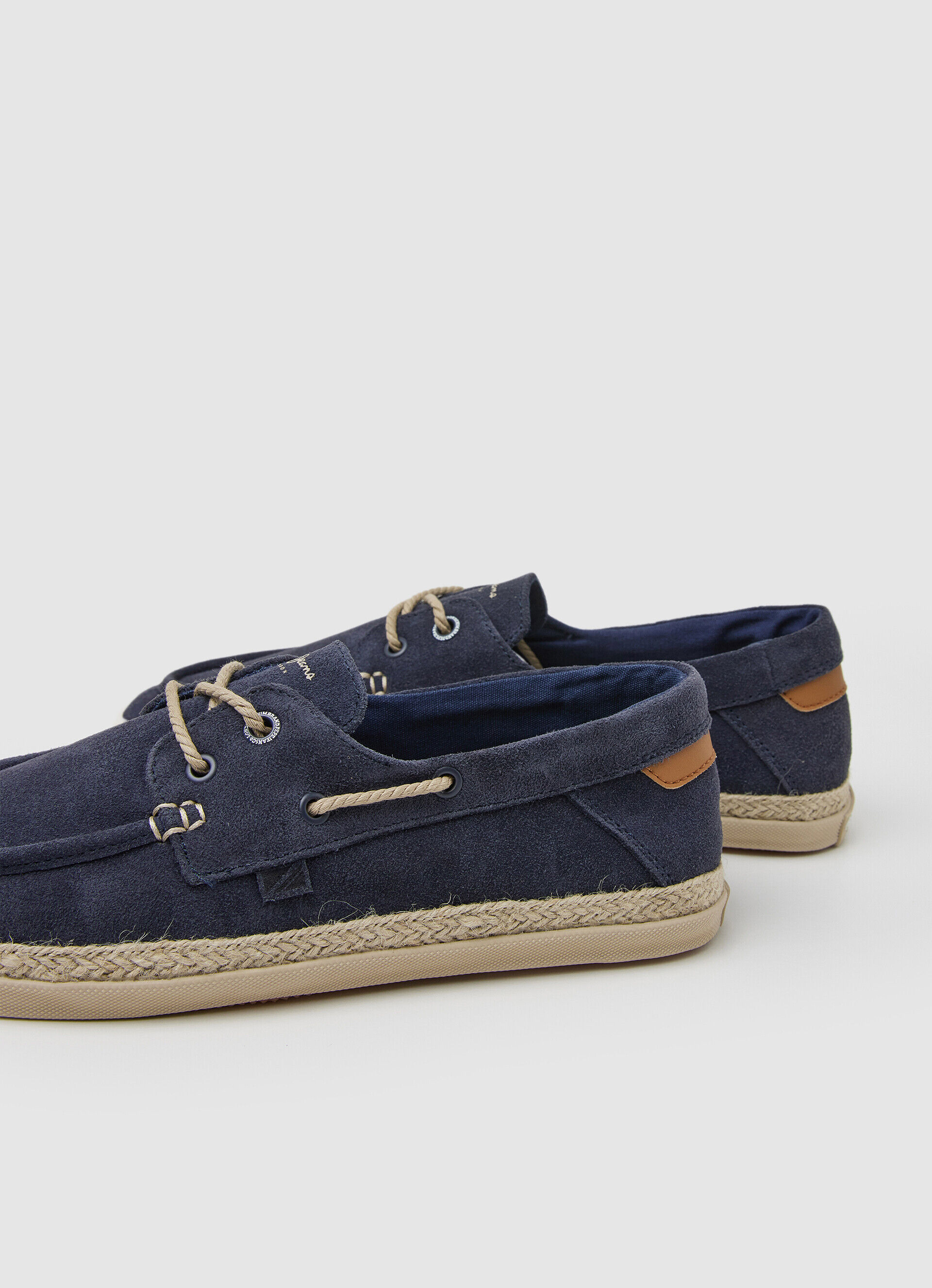 SAPATOS NÁUTICOS DE CAMURÇA - azul oceano