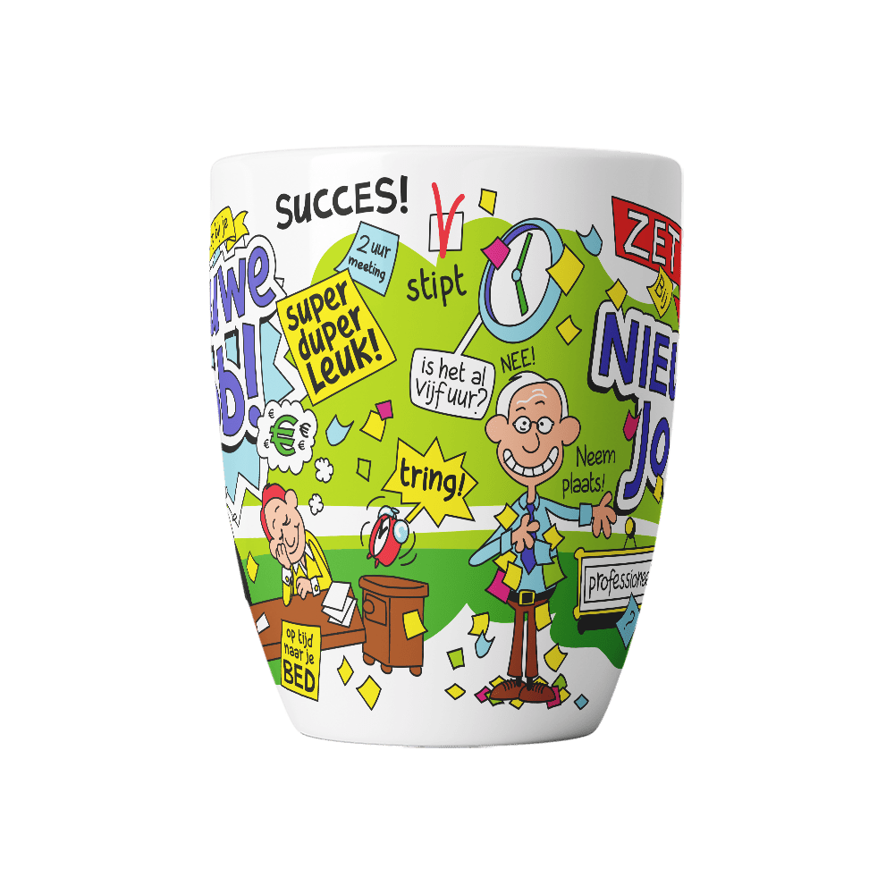 Nieuwe Job Mok Groen