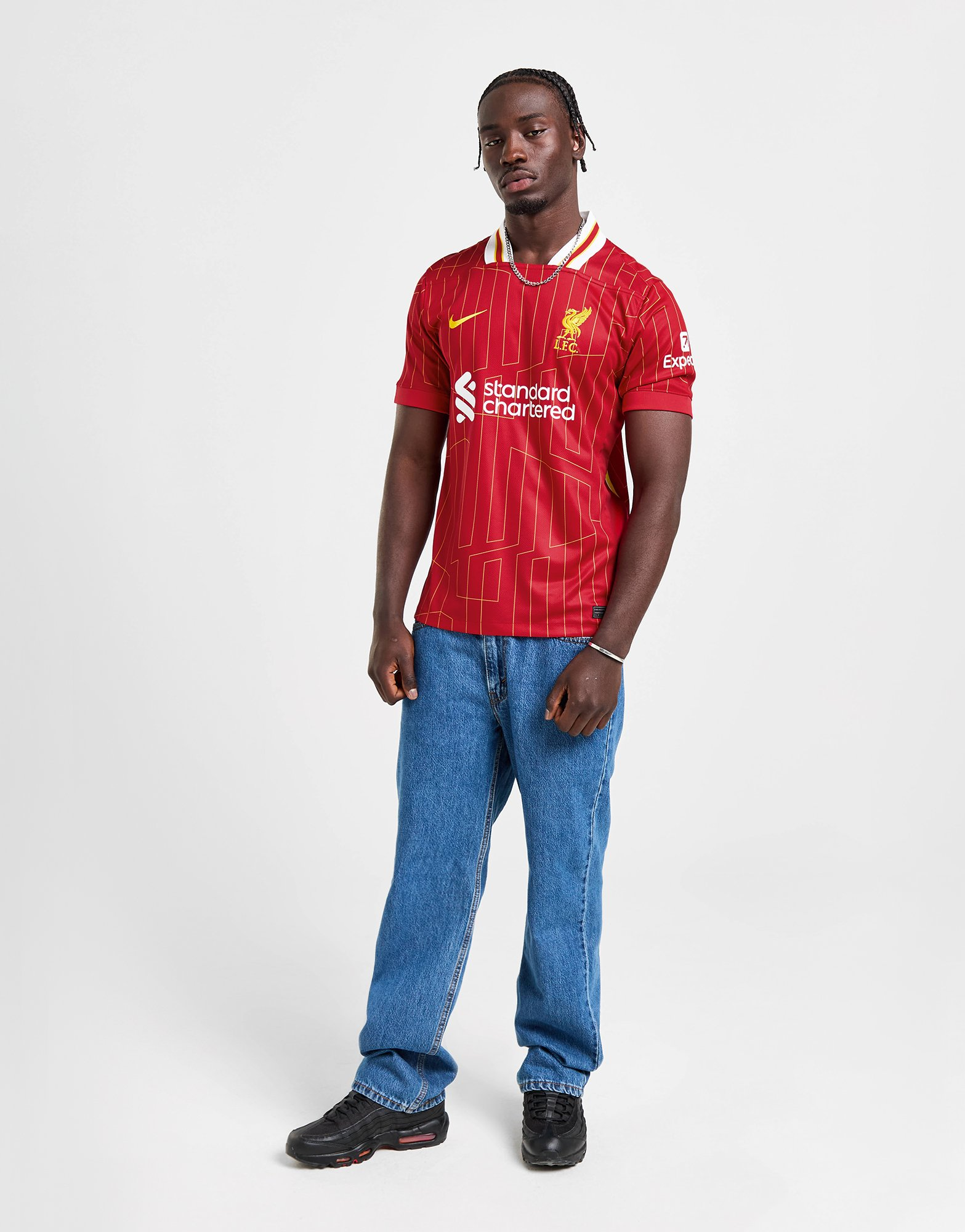 Nike Liverpool FC 2024/25 Szoboszlai #8 Home Shirt