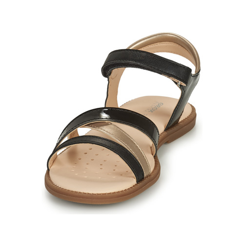 Geox - SANDAL KARLY GIRL - Noir / Doré