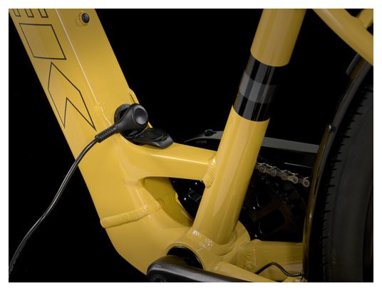 Vélo de Ville Électrique Trek Verve  1 Lowstep LT Shimano Acera 8V 27 5'' 250Wh Jaune 2025