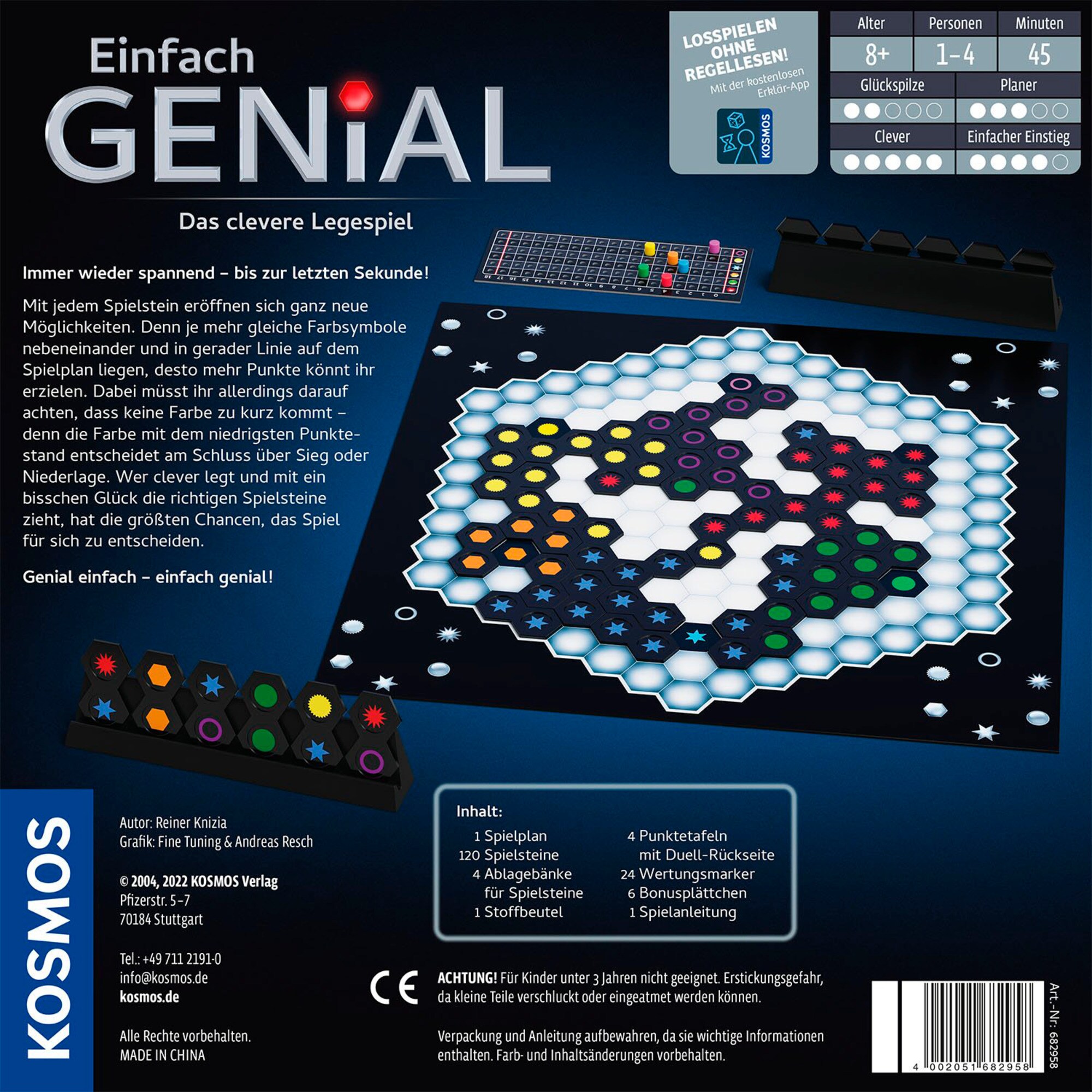 Kosmos Brettspiel Einfach Genial