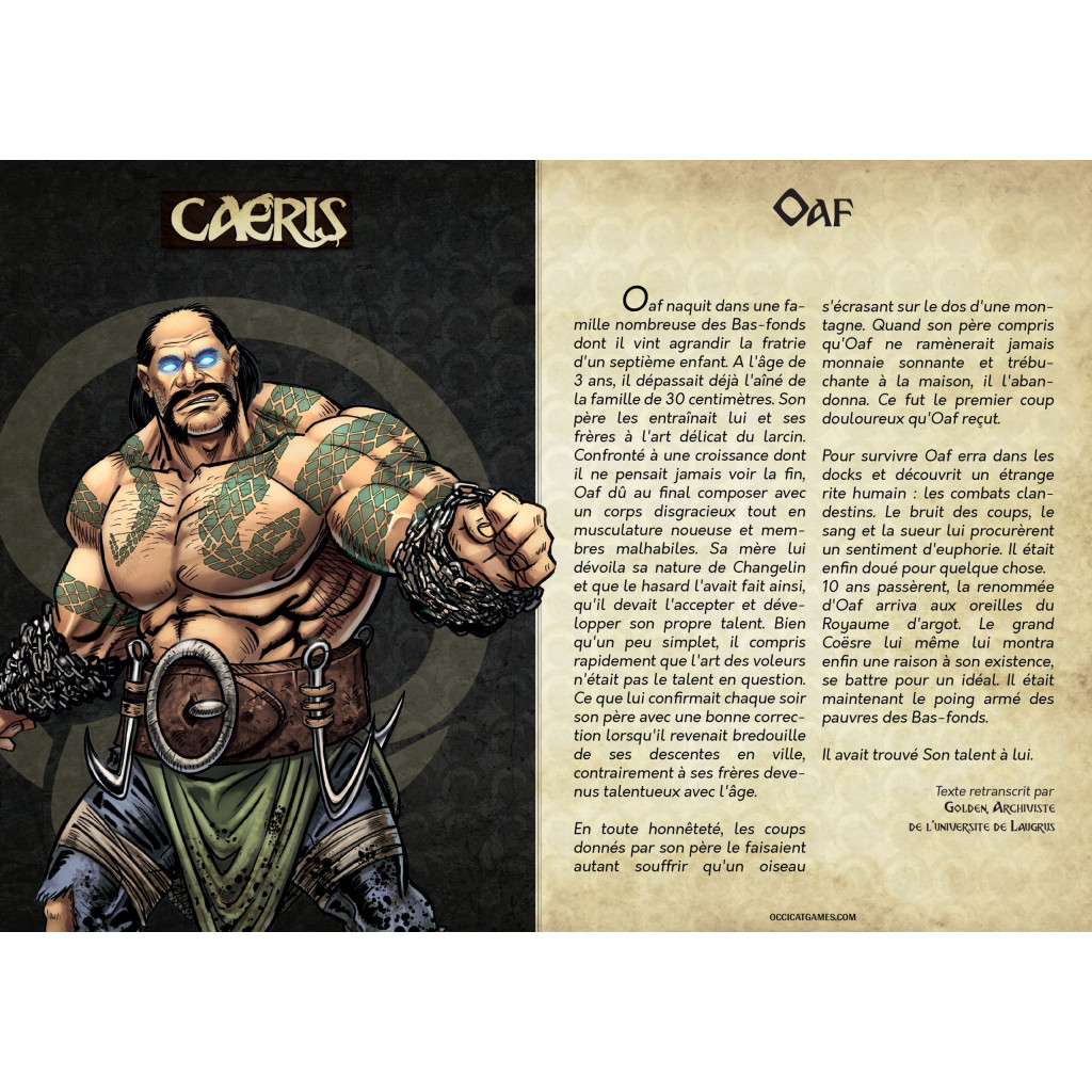 Caeris : Starter Le Royaume d'argot