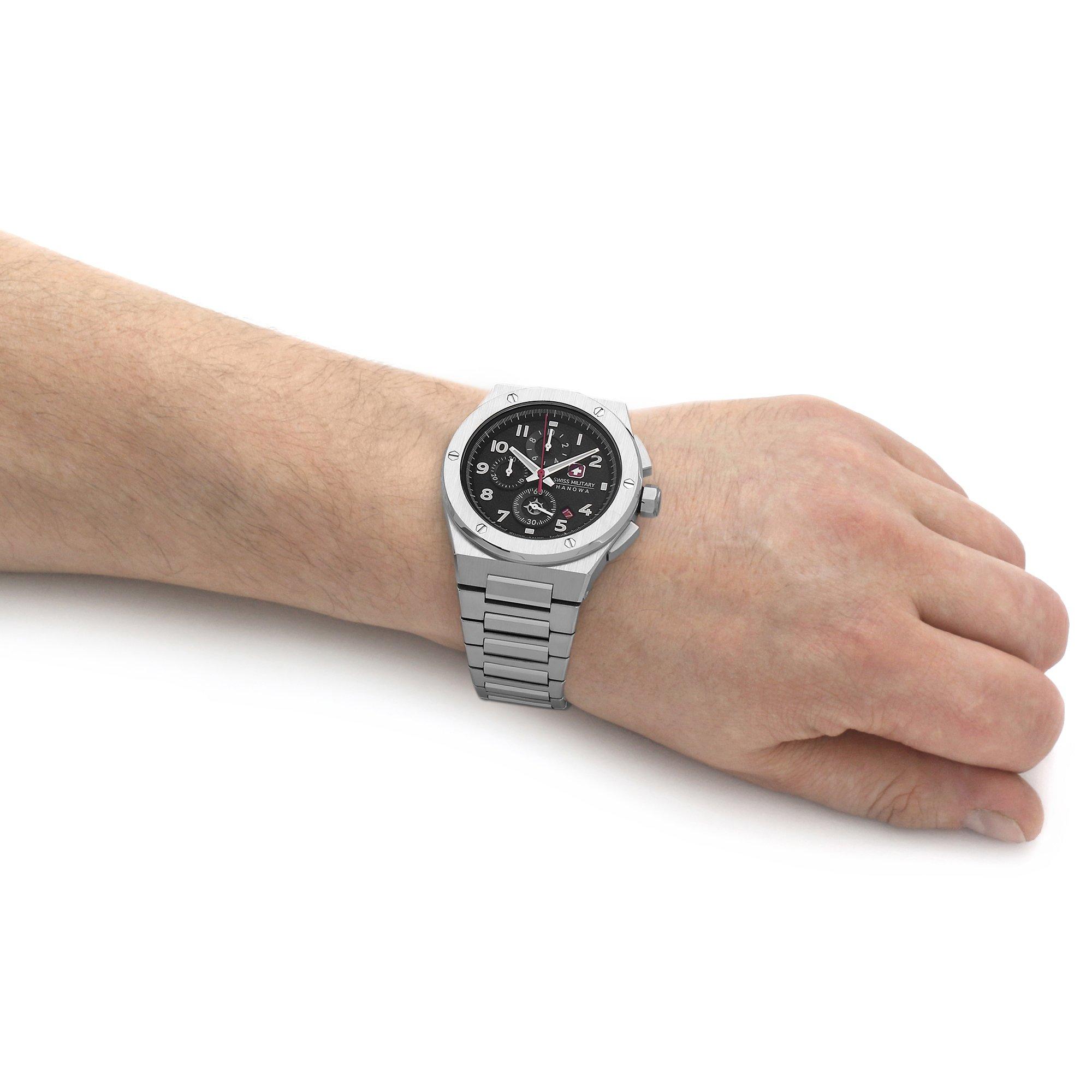 Swiss Military Hanowa Sonoran Chrono Stainless Steel Sports Analogue Watch