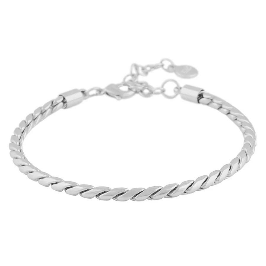 SNÖ of Sweden Addison Small Bracelet Plain Silver Onesize