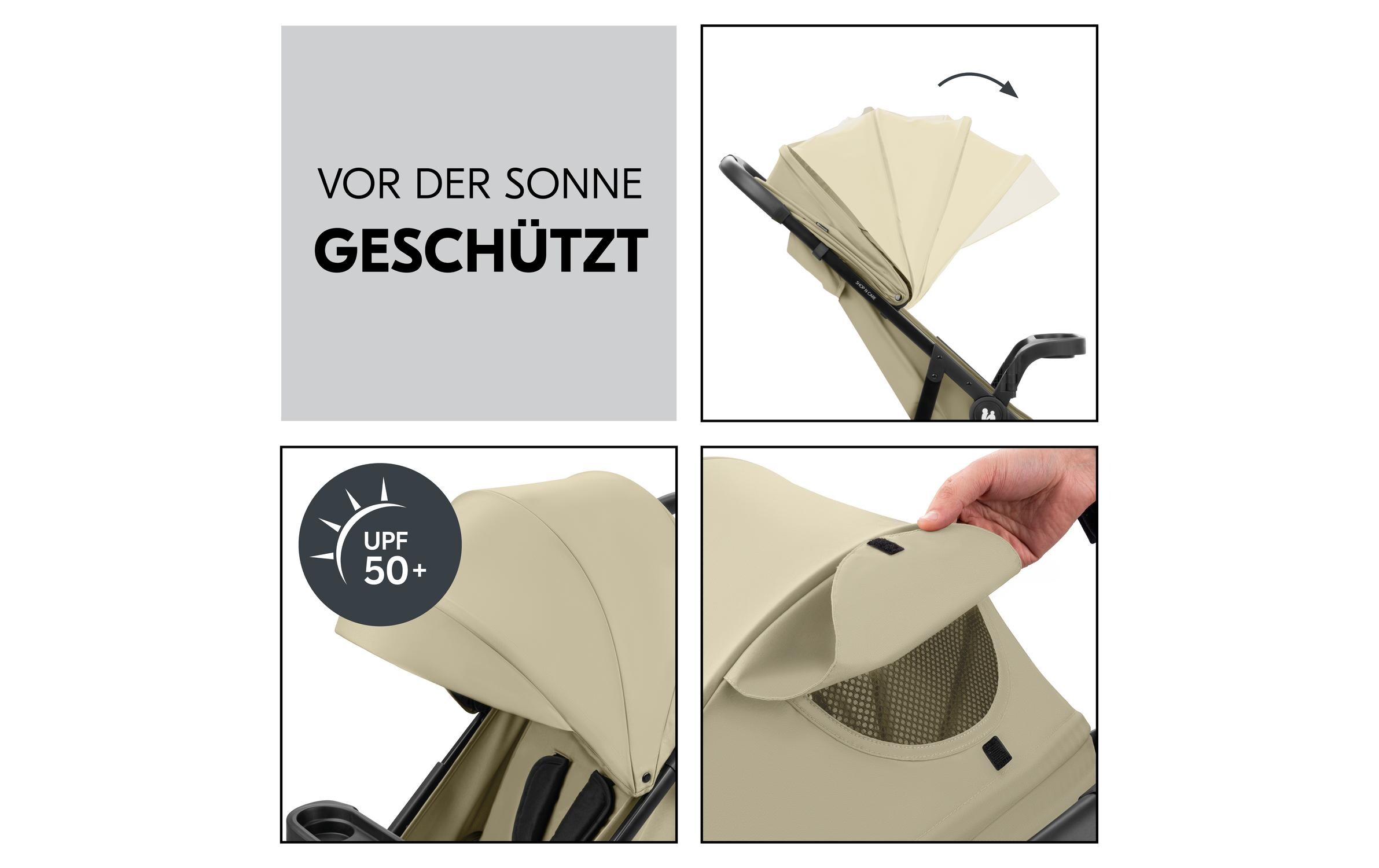 Buggy Shop N Care Olive<br>Kinderwagen für die Stadt