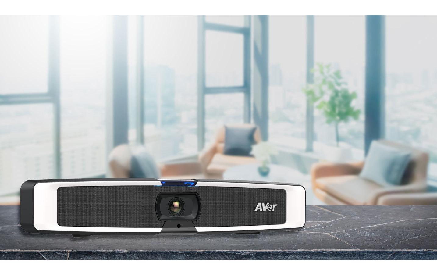 VB130 Collaboration Bar 4K 60 fps<br>4K-Videobar mit intelligenter Beleuchtung für Huddle Rooms