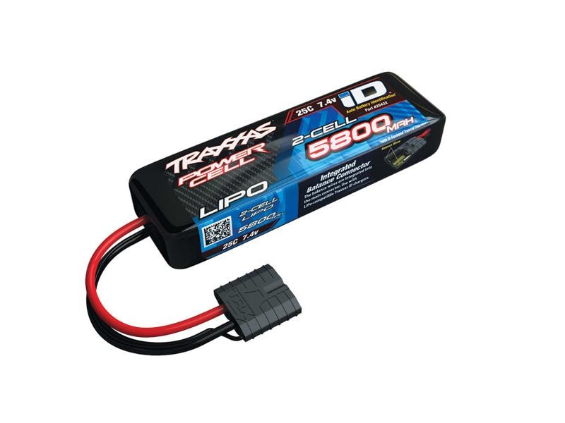 Traxxas Ladegerät Combo EZ-Peak Plus & 1x LiPo-Akku 2S 5800 40-W-Ladegerät inkl. LiPo-Akku