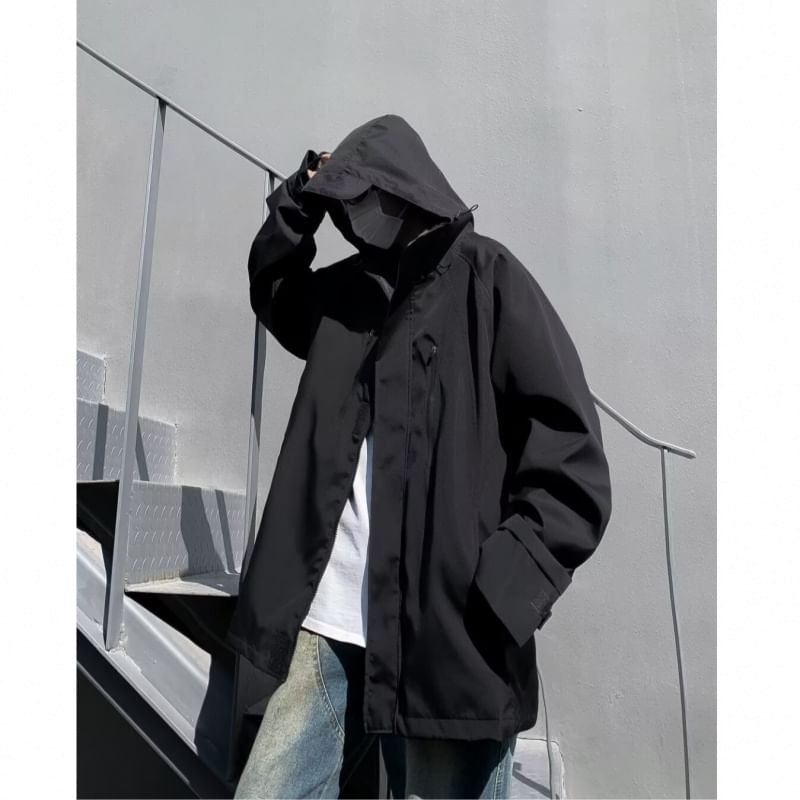 Bay Go Mall - Effen parka met capuchon
