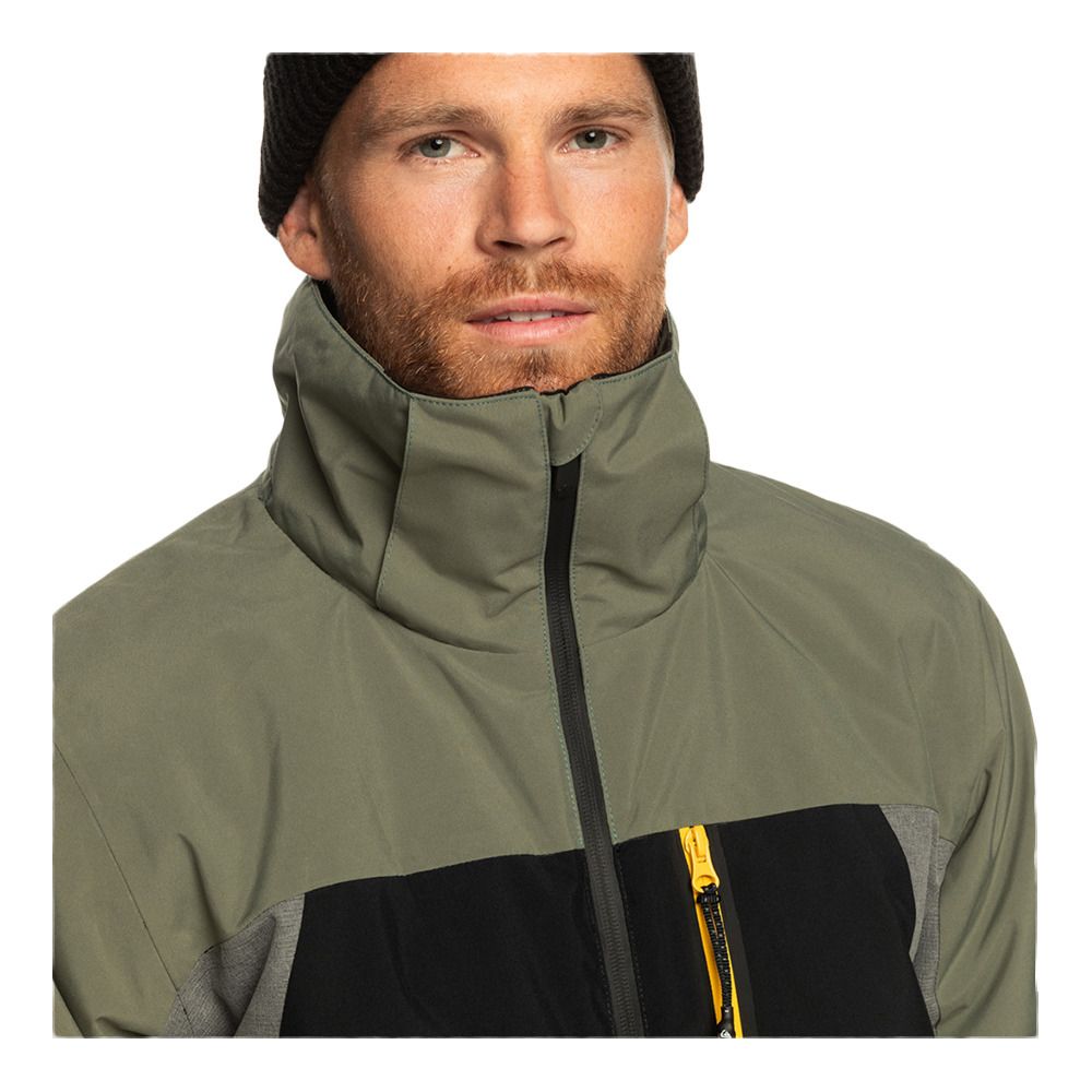 Quiksilver MISSION PLUS - Veste ski Homme true black