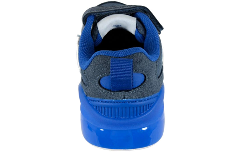 HUMMEL DAYLIGHT JR SKO I BLÅ TEKSTIL MED LYS