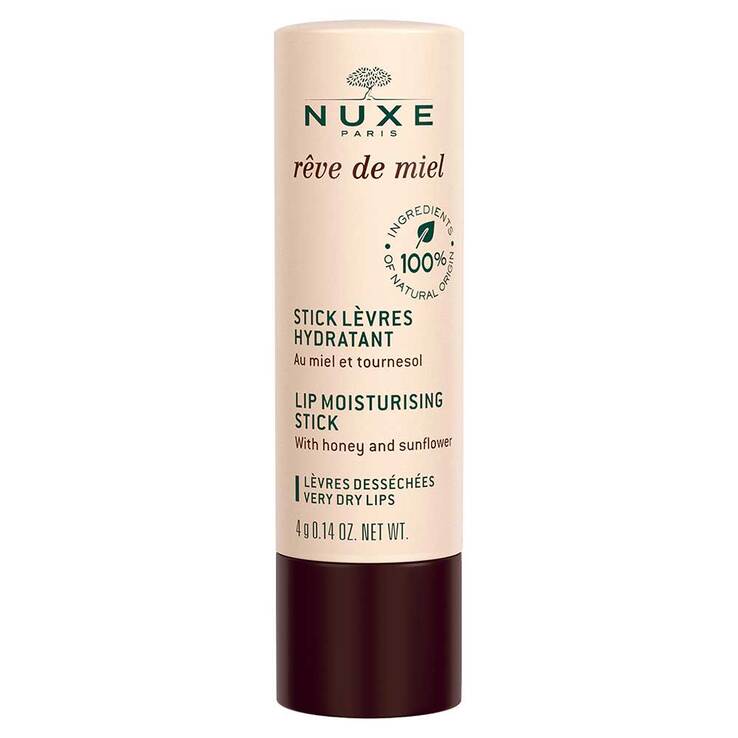 Nuxe feuchtigkeitsspendender Lippenpflegestift , 4 g
