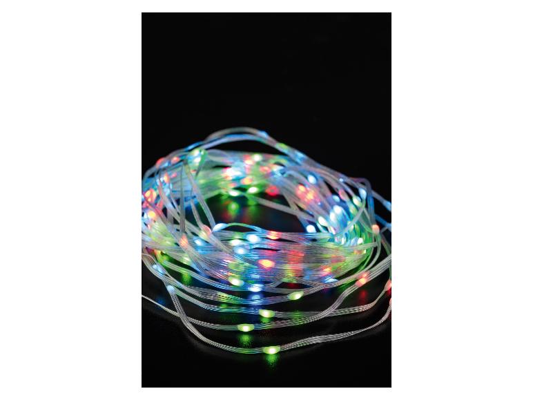 LED-lichtsnoer met audiosensor 100 LED's