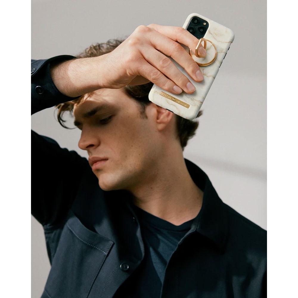 iPhone SE (2022/2020) / 8 / 7 / 6S Hardcase Hülle (IDFCSS20-I7-194) - Golden Pearl Marble